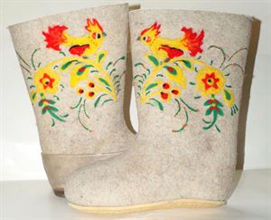 Picture of Boots Khokhloma painting, size 24